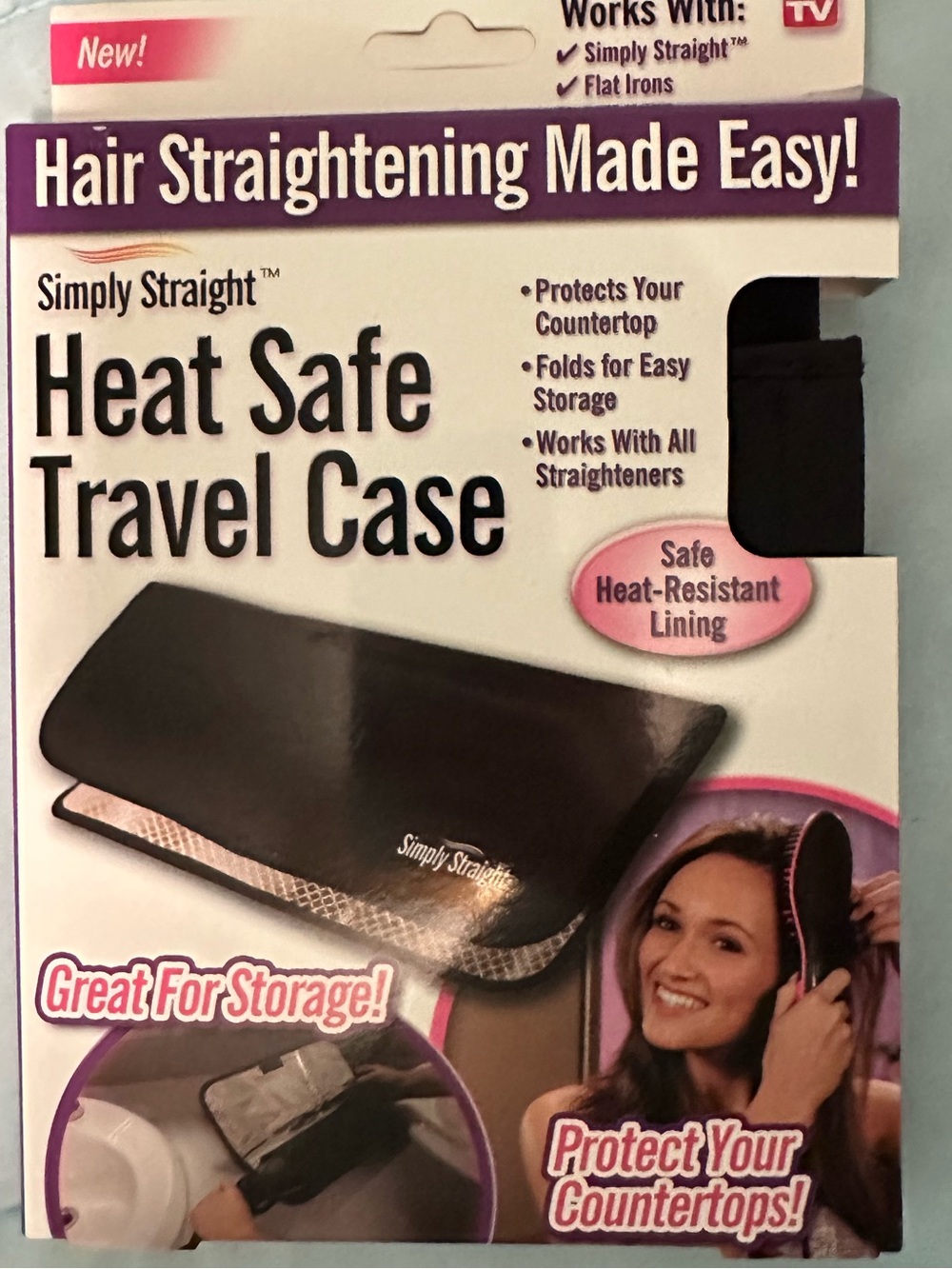 Simply Straight Heat Safe Travel Case